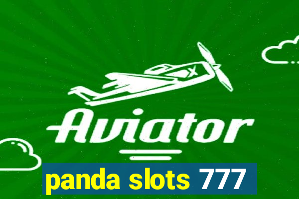 panda slots 777