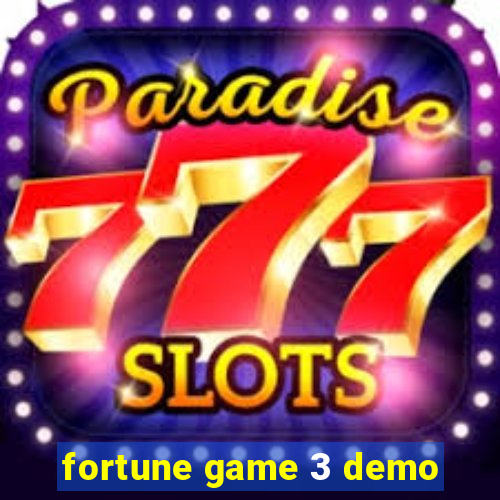 fortune game 3 demo