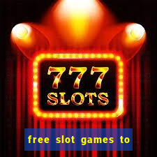 free slot games to play offline