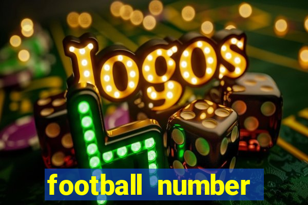 football number necklaces gold