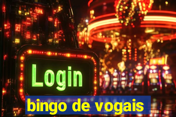 bingo de vogais