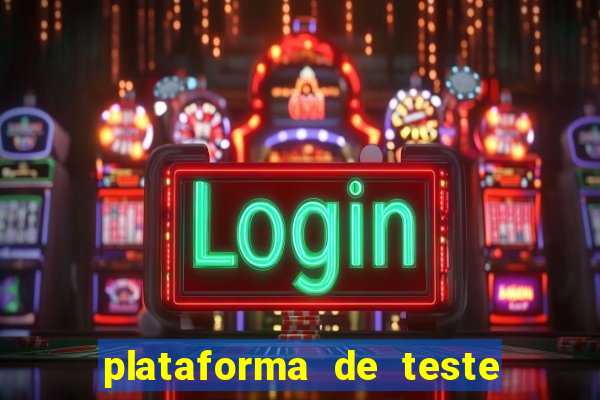 plataforma de teste pg demo