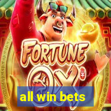 all win bets