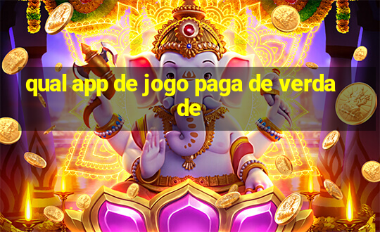 qual app de jogo paga de verdade