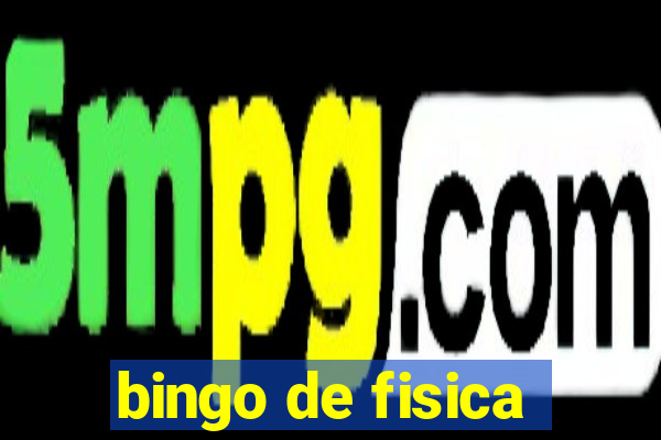 bingo de fisica