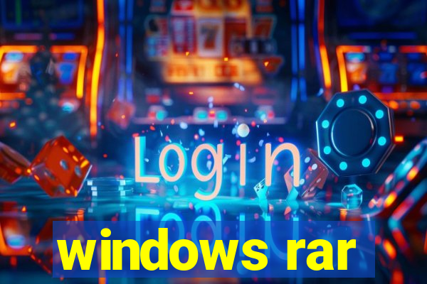 windows rar