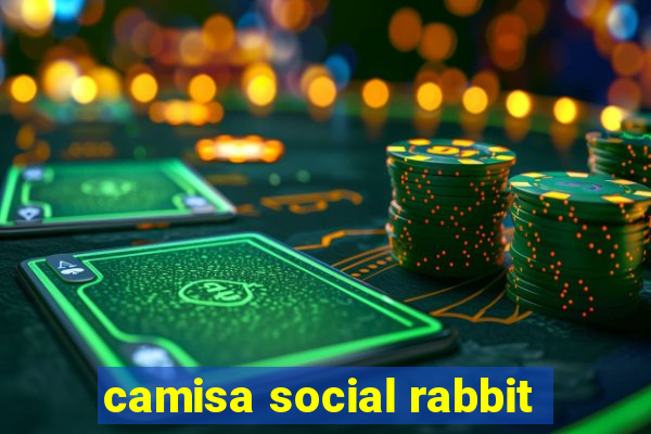 camisa social rabbit