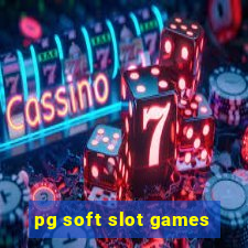 pg soft slot games