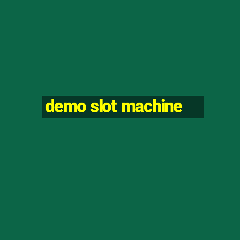 demo slot machine