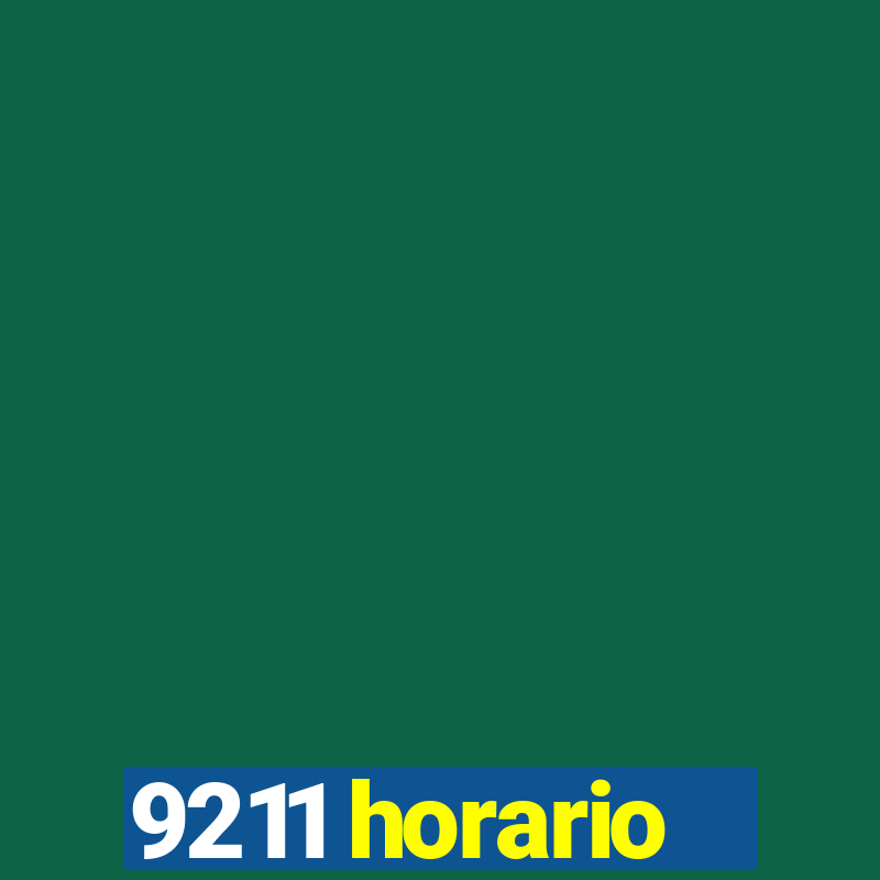 9211 horario