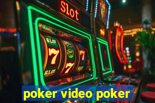 poker video poker