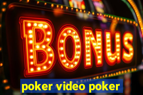 poker video poker