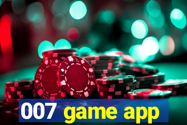 007 game app