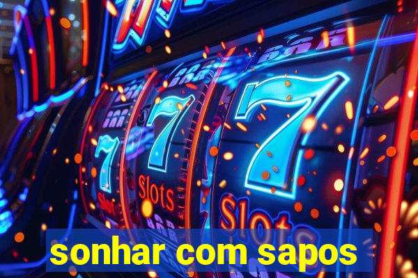 sonhar com sapos