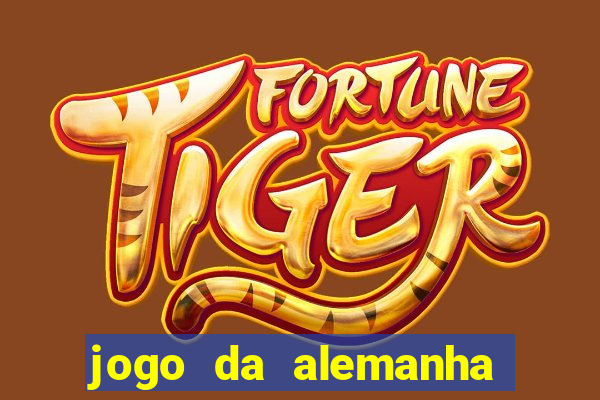 jogo da alemanha ao vivo