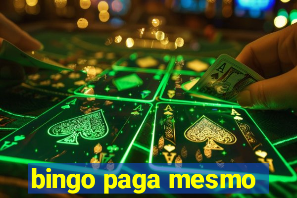 bingo paga mesmo