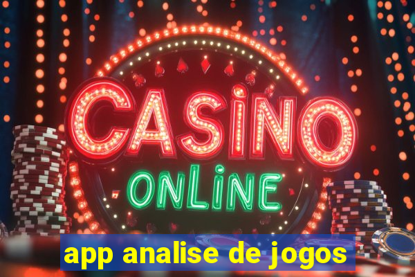 app analise de jogos