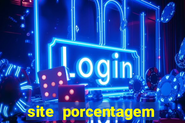 site porcentagem slots pg