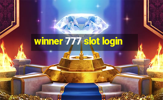 winner 777 slot login