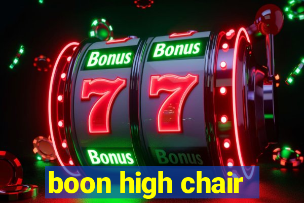 boon high chair