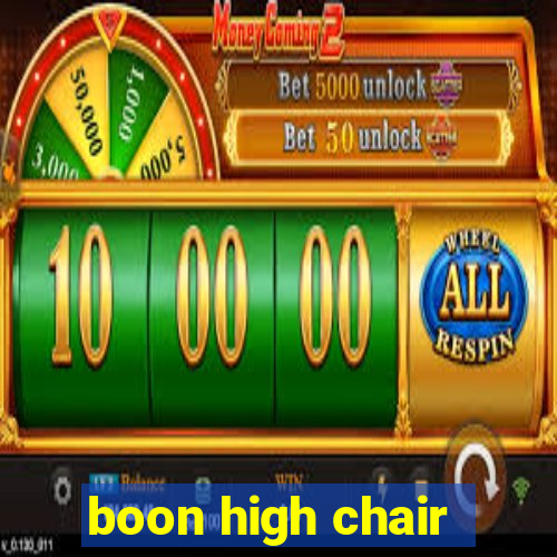 boon high chair