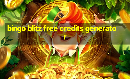 bingo blitz free credits generator