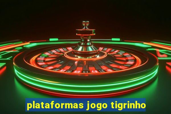 plataformas jogo tigrinho