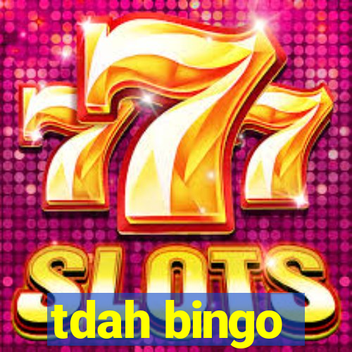 tdah bingo