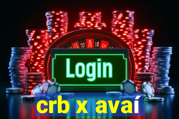 crb x avaí