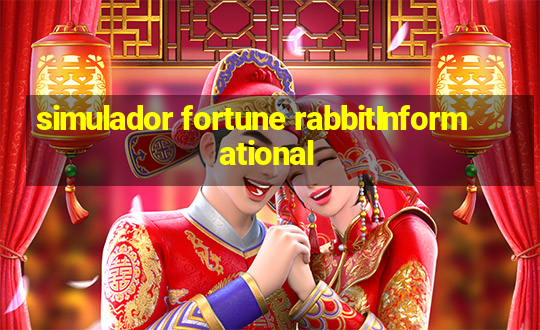 simulador fortune rabbitInformational