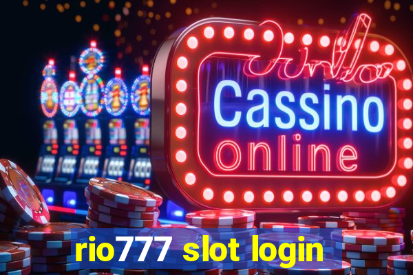 rio777 slot login