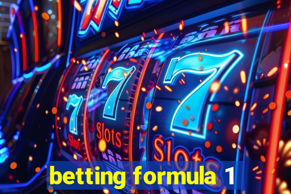 betting formula 1