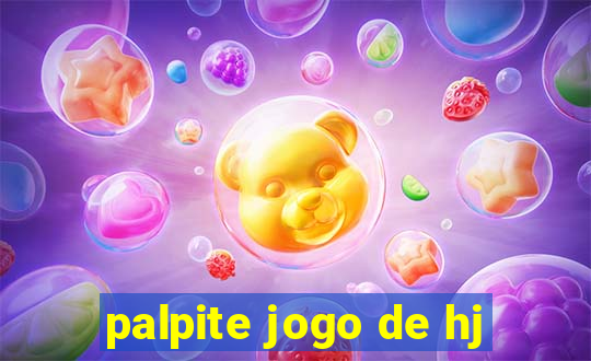 palpite jogo de hj