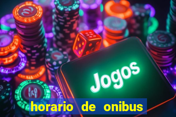 horario de onibus cachoeira x cruzeiro