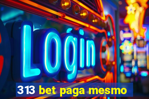 313 bet paga mesmo