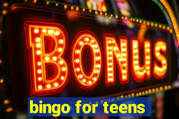 bingo for teens