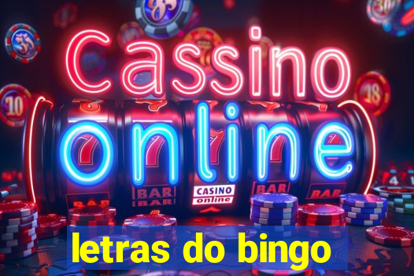 letras do bingo