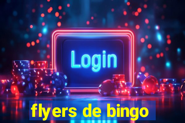 flyers de bingo