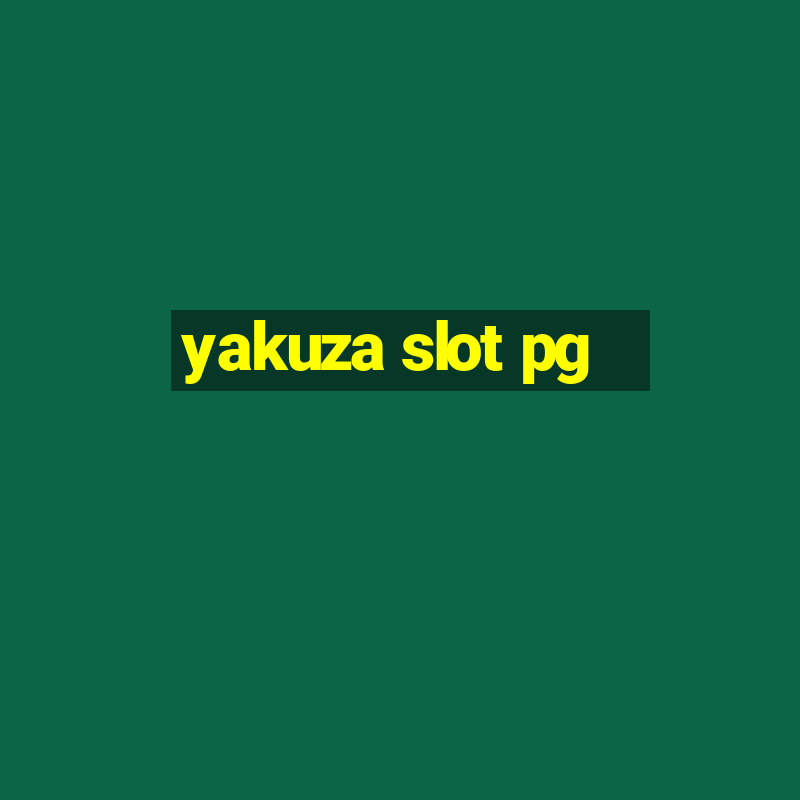 yakuza slot pg