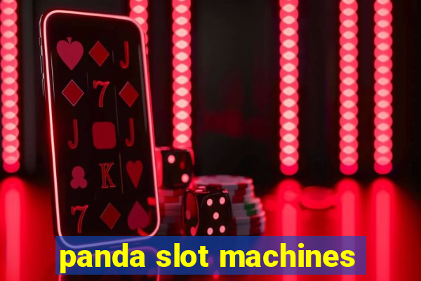 panda slot machines