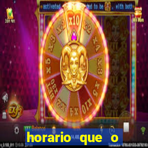 horario que o dragon fortune paga