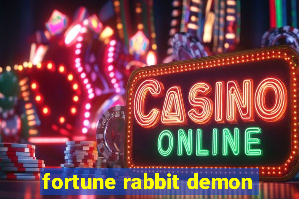 fortune rabbit demon