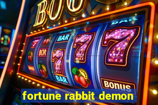 fortune rabbit demon