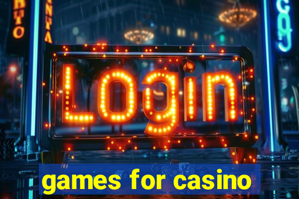 games for casino