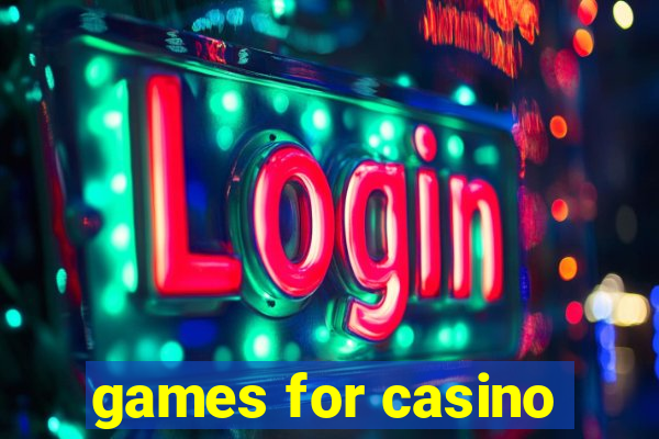 games for casino