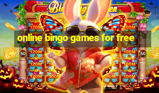 online bingo games for free