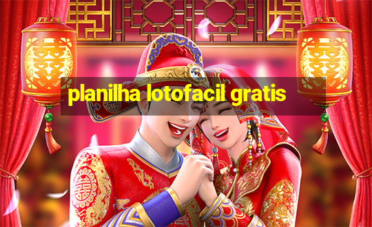 planilha lotofacil gratis