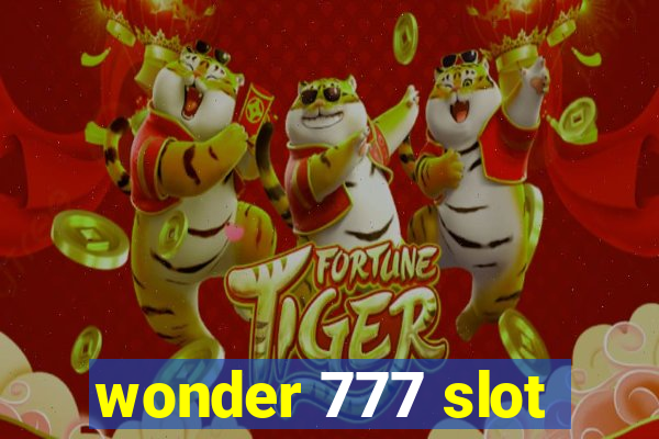 wonder 777 slot