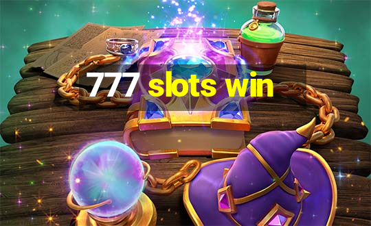 777 slots win