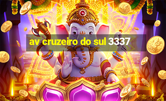 av cruzeiro do sul 3337